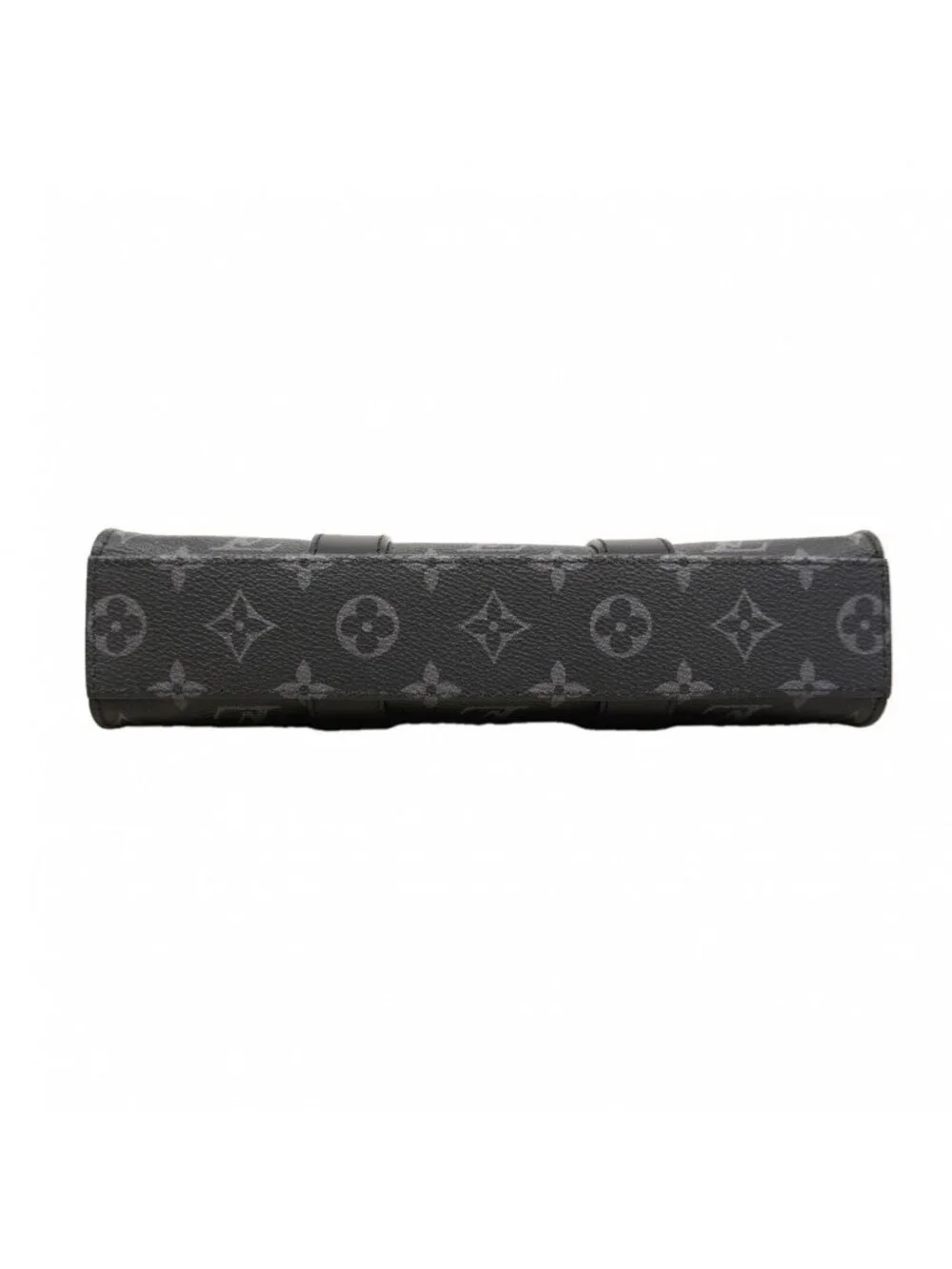 Louis Vuitton Tote Monogram Eclipse Sac Plat Cross Black 2-Way